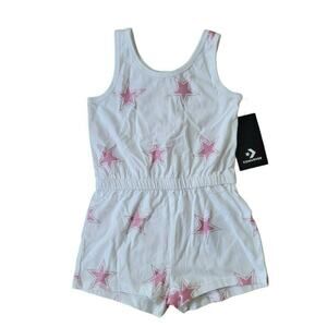 Converse Pink Star Romper